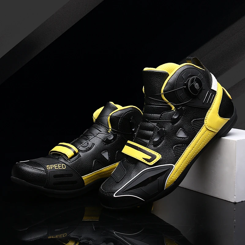 2021 Motorcycle Shoes Men Flats Cycling Boots Outdoor Professional Sports Bike Shoes Man Breathable High-top Cycling Sneakers
2021 Motorcycle Shoes Men Flats Cycling Boots Outdoor Professional Sports Bike Shoes Man Breathable High-top Cycling Sneakers