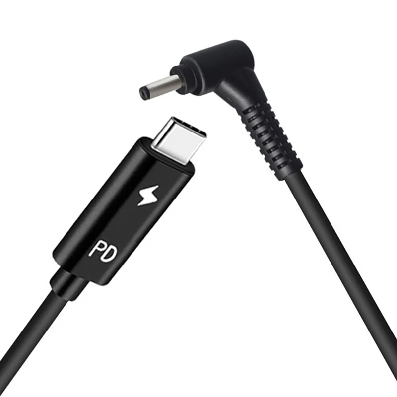 JORINDO Type-C Male Charging Cable for DC Round Port 4.0X1.35MM Laptop Plug PD Fast Charging Cable Type-C to 40135 Power Cord
JORINDO Type-C Male Charging Cable for DC Round Port 4.0X1.35MM Laptop Plug PD Fast Charging Cable Type-C to 40135 Power Cord