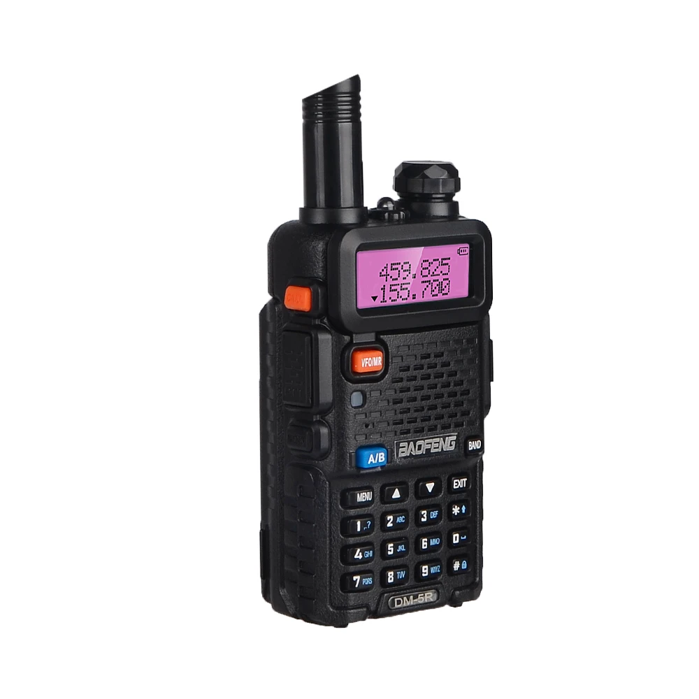 Baofeng DM-5R Dual Band Long Range UHF VHF DMR Digital Radio Handheld Walkie Talkie
Baofeng DM-5R Dual Band Long Range UHF VHF DMR Digital Radio Handheld Walkie Talkie