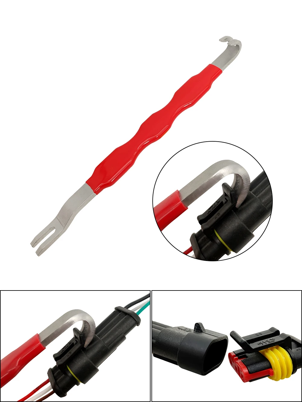 Automotive Electrical Terminal Connector Separator Removal Tool Remover Gadget Practical Car Motorcycles Maintenance Tools
Automotive Electrical Terminal Connector Separator Removal Tool Remover Gadget Practical Car Motorcycles Maintenance Tools