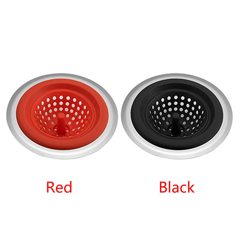 Stopper Sink Stainless Steel Floor Drain Bathroom Silicone Deodorize Anti-blocking Strainer Kitchen Hair
Stopper Sink Stainless Steel Floor Drain Bathroom Silicone Deodorize Anti-blocking Strainer Kitchen Hair