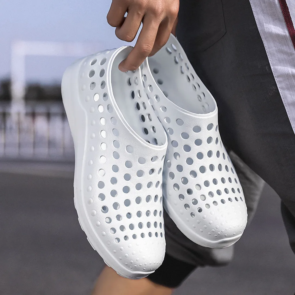 2020 fashion men's novelty versatile breathable non-slip sets of feet sandals casual three-use beach shoes new listing 
2020 fashion men's novelty versatile breathable non-slip sets of feet sandals casual three-use beach shoes new listing