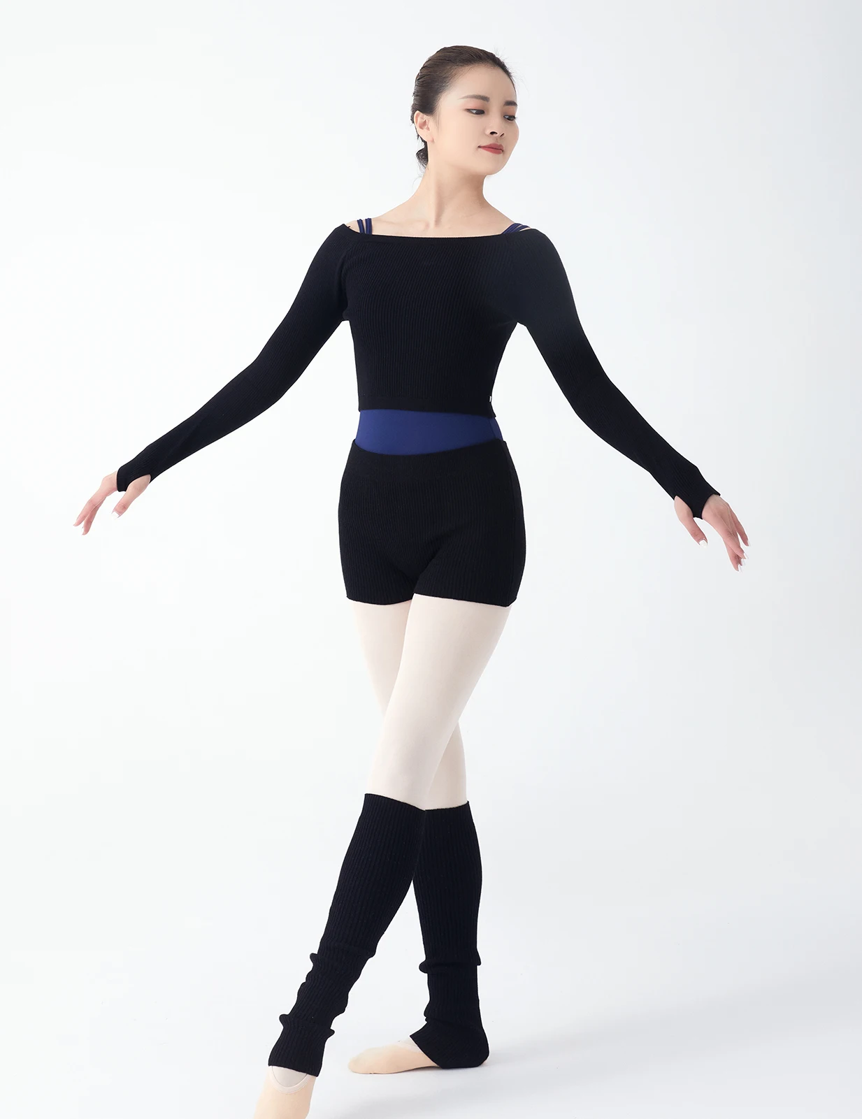 Kids Woman Ballet Dance Leotard Suit 3 Piece Sweater Long Sleeved Knit Tops with Shorts Legwarmer Keep Warm Up Dance Clothes
Kids Woman Ballet Dance Leotard Suit 3 Piece Sweater Long Sleeved Knit Tops with Shorts Legwarmer Keep Warm Up Dance Clothes