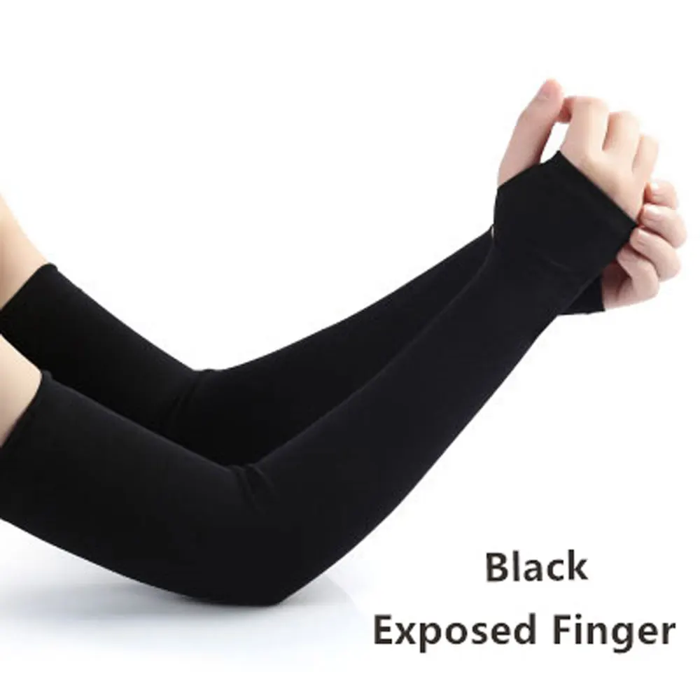 1 Pair Arm Sleeves Warmers Sports Sleeve Sun UV Protection Hand Cover Cooling Warmer Running Fishing Cycling mangas para brazo | Спорт и