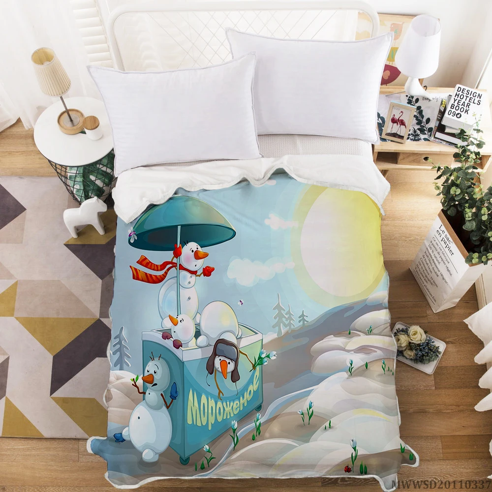 Merry Christmas Design Blanket 3D Creative Pattern Print Blanket Fashionable Breathable Super Soft Modern Home Bed Set
Merry Christmas Design Blanket 3D Creative Pattern Print Blanket Fashionable Breathable Super Soft Modern Home Bed Set