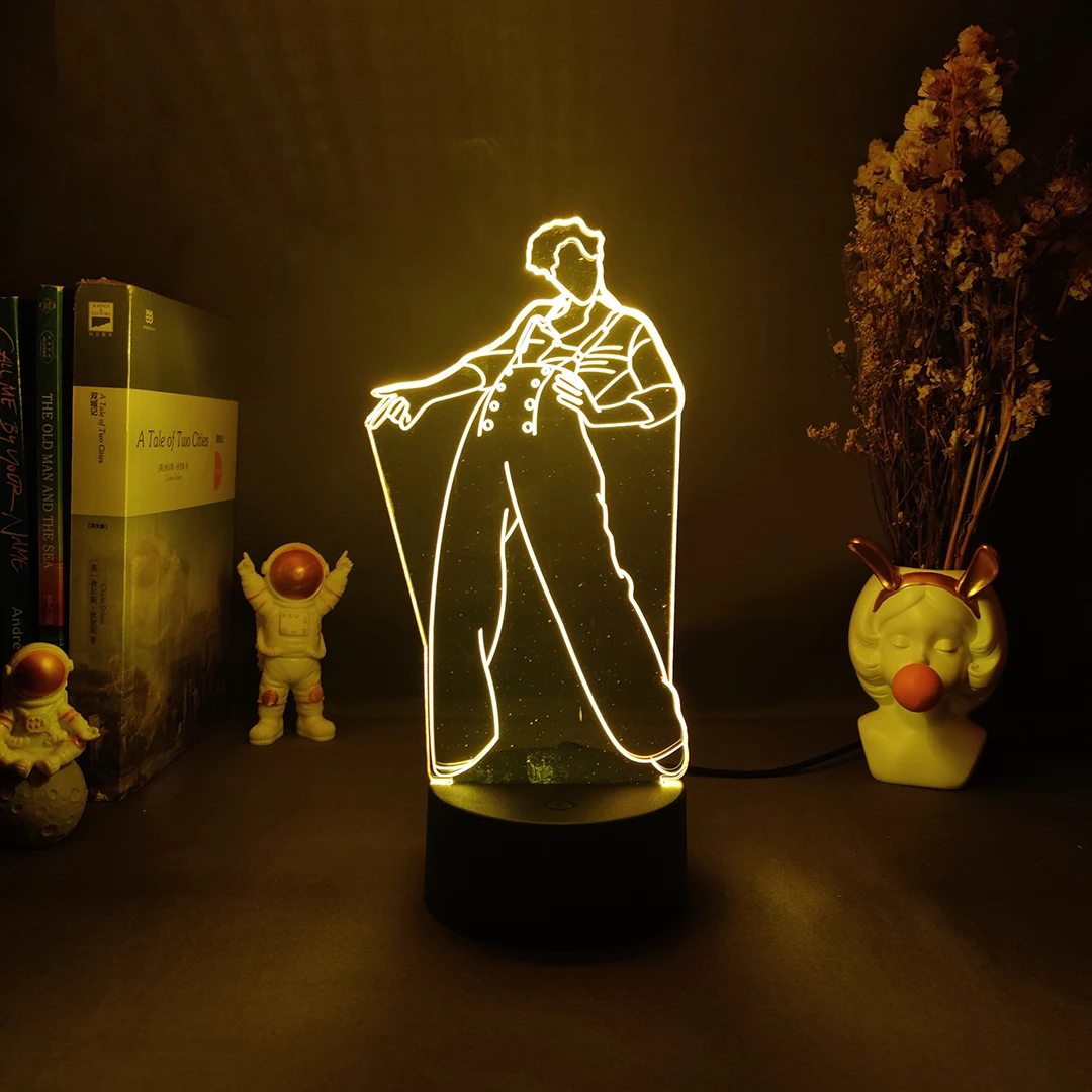 LED Touch Sensor Night Light Color Changing Singer 3D Illusion Image Lamp Novelty Home Decor Holiday Atmosphere Lighting
LED Touch Sensor Night Light Color Changing Singer 3D Illusion Image Lamp Novelty Home Decor Holiday Atmosphere Lighting
