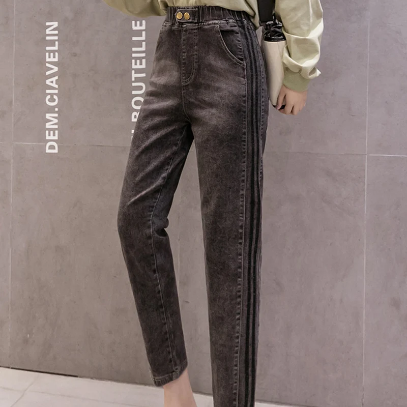 Женские джинсы с высокой талией, черные осенние брюки, женская одежда, свободные джинсы для мам, бойфренды, мешковатые джинсы для женщин, 2020
Женские джинсы с высокой талией, черные осенние брюки, женская одежда, свободные джинсы для мам, бойфренды, мешковатые джинсы для женщин, 2020