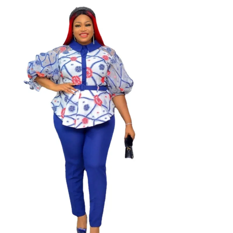 2021 Dashiki African Clothing Two Piece Set Women Africaine Print Bodycon Tops And Pants Suits African Clothes
2021 Dashiki African Clothing Two Piece Set Women Africaine Print Bodycon Tops And Pants Suits African Clothes