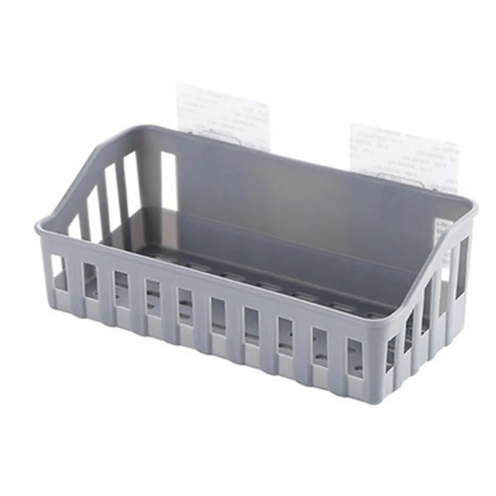 Wall-mounted No Punching Storage Basket Kitchen Bathroom Wall Storage Shelf Hanging Rack Corner Basket Holder Organizer 1pc
Wall-mounted No Punching Storage Basket Kitchen Bathroom Wall Storage Shelf Hanging Rack Corner Basket Holder Organizer 1pc