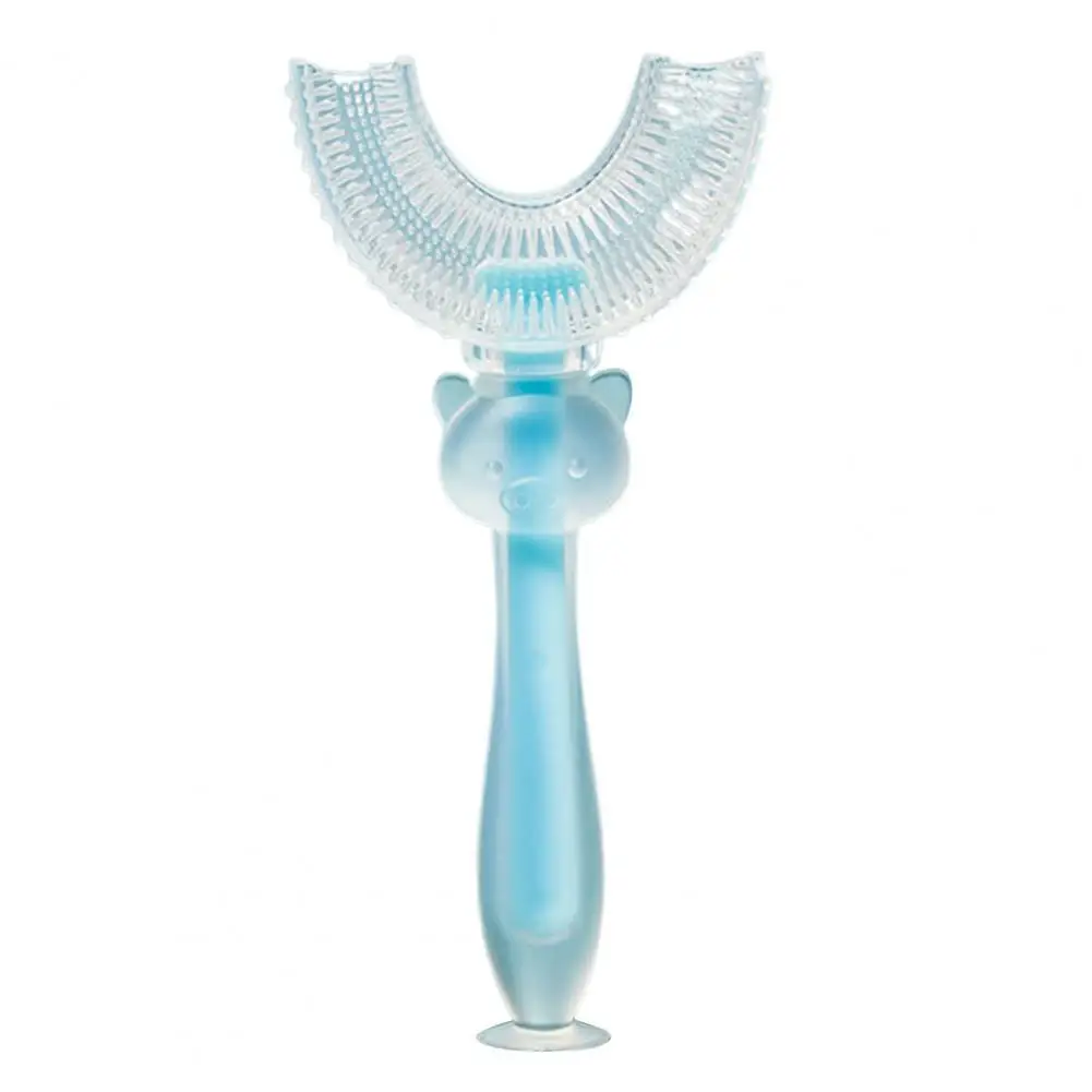 Baby Toothbrush Cartoon Shape U-shaped Silicone Infant Manual Cleaning Toothbrush Protective Toothbrush for Gum Care
Baby Toothbrush Cartoon Shape U-shaped Silicone Infant Manual Cleaning Toothbrush Protective Toothbrush for Gum Care