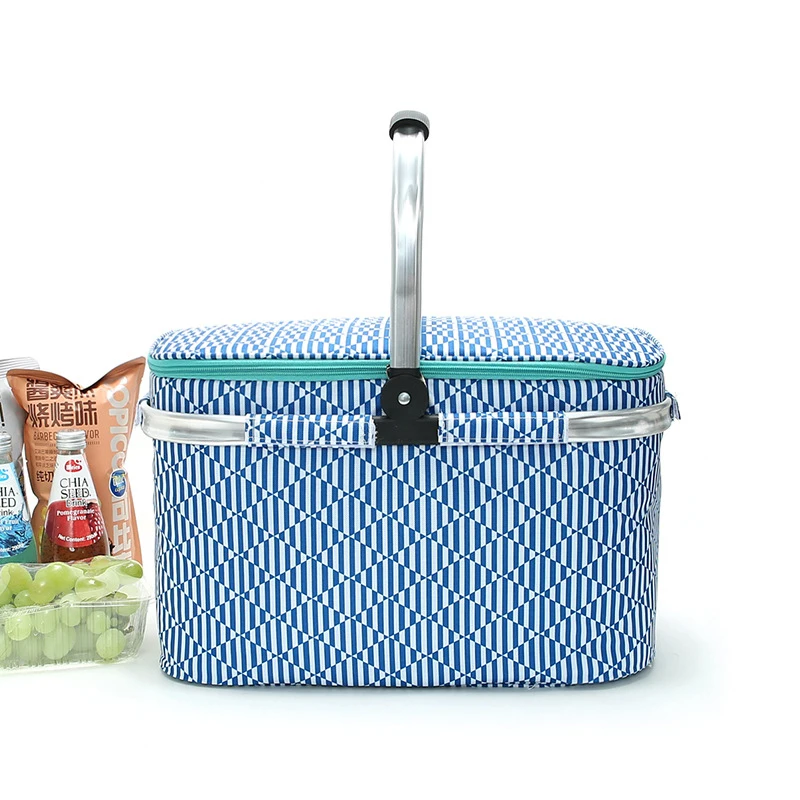 Outdoor Picnic Basket Large-Capacity Portable Lunch Bag Folding Oil Waterproof Double-layer Thermal Insulation Shopping Basket
Outdoor Picnic Basket Large-Capacity Portable Lunch Bag Folding Oil Waterproof Double-layer Thermal Insulation Shopping Basket