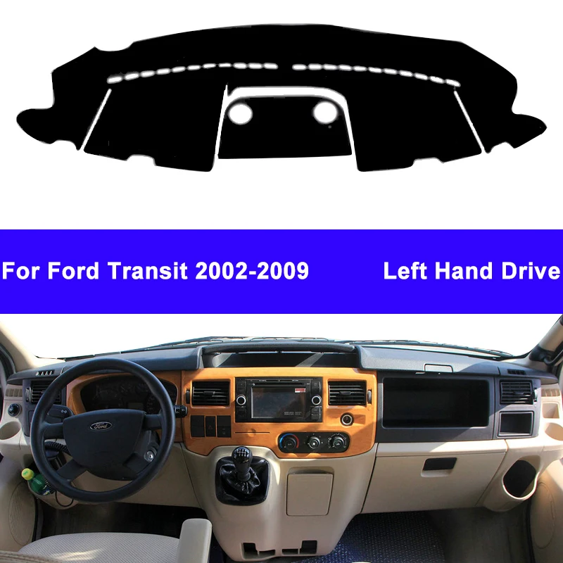 Auto Car Dashboard Cover DashMat Carpet Cape For Ford Transit 2002 - 2009 Center Console Protector Sun-Shade 2008 2007 2006 2005 
Auto Car Dashboard Cover DashMat Carpet Cape For Ford Transit 2002 - 2009 Center Console Protector Sun-Shade 2008 2007 2006 2005