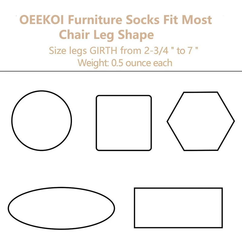 24 PCS Furniture Leg Socks Knitted Furniture Socks Chair Leg Floor Protectors for Avoid Scratches Furniture Pads Set
24 PCS Furniture Leg Socks Knitted Furniture Socks Chair Leg Floor Protectors for Avoid Scratches Furniture Pads Set