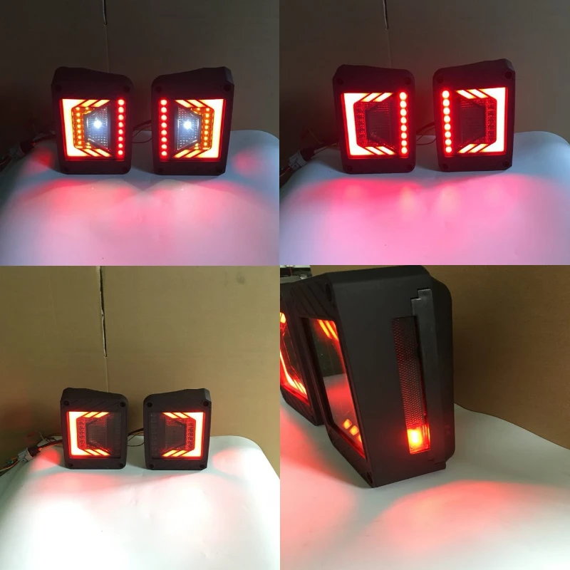 Clear Smoke Lens LED Brake Taillights for Jeep Wrangler JK JKU 2007-2018
Clear Smoke Lens LED Brake Taillights for Jeep Wrangler JK JKU 2007-2018