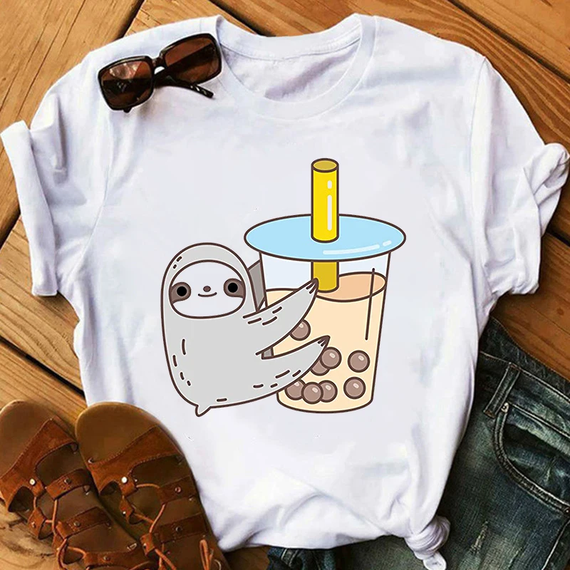 Funny Sloth Graphic Tee Shirts Women Summer T-Shirts Short Sleeve Tops Female Harajuku 90s Top Female T-Shirts Ladies Clothes
Funny Sloth Graphic Tee Shirts Women Summer T-Shirts Short Sleeve Tops Female Harajuku 90s Top Female T-Shirts Ladies Clothes
