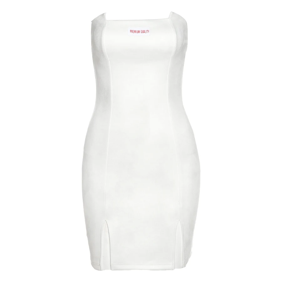 Sylcue Summer new European and American wind letter paste cloth slim sexy strapless dress women high waist show thin fork dress
Sylcue Summer new European and American wind letter paste cloth slim sexy strapless dress women high waist show thin fork dress