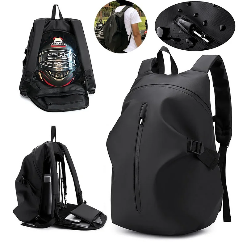 Large Capacity Motorcycle Helmet Bag Waterproof Cloth Moto Motorbike Backpack Reflective Cycling Traveling Package
Large Capacity Motorcycle Helmet Bag Waterproof Cloth Moto Motorbike Backpack Reflective Cycling Traveling Package
