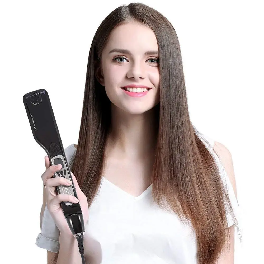 Flat Iron Hair Professional Steam Hair Straightening Flat Irons Fast Heat Brush Personalized Titanium Ceramic Comb Steam Plus
Flat Iron Hair Professional Steam Hair Straightening Flat Irons Fast Heat Brush Personalized Titanium Ceramic Comb Steam Plus