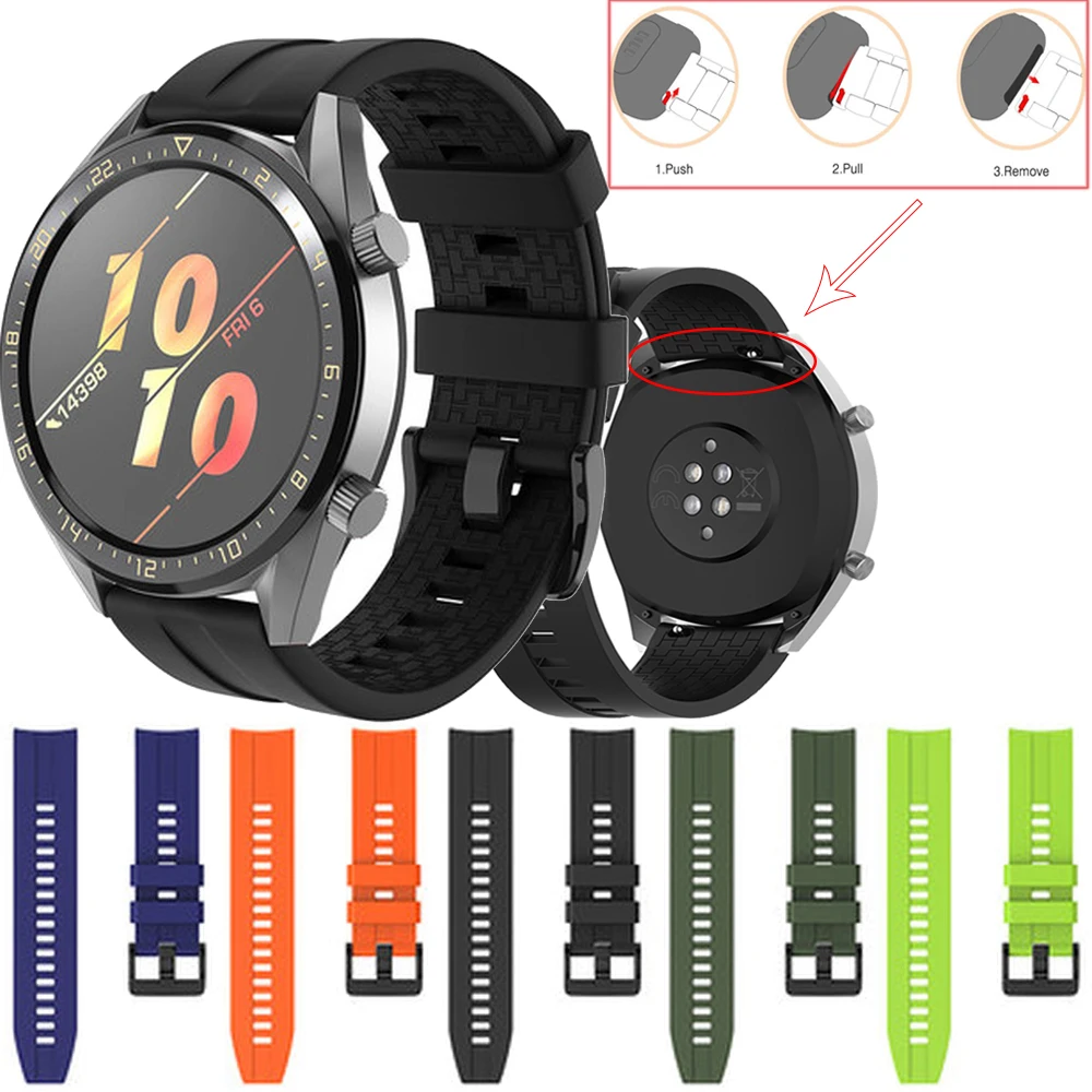 Ремешок для часов Huami GTR ремешок Xiaomi Amazfit gtr 47/huawei GT2 46 мм браслет смарт