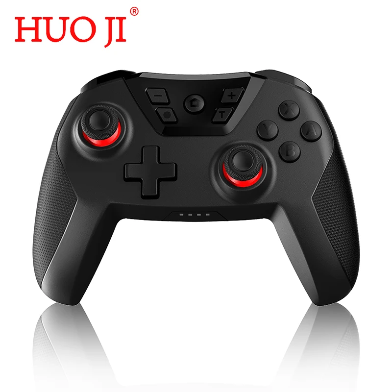 Беспроводной игровой Bluetooth-Контроллер HUO JI 0118A для ПК, Android, смартфонов, переключателей, геймпад с функцией NFC
Беспроводной игровой Bluetooth-Контроллер HUO JI 0118A для ПК, Android, смартфонов, переключателей, геймпад с функцией NFC