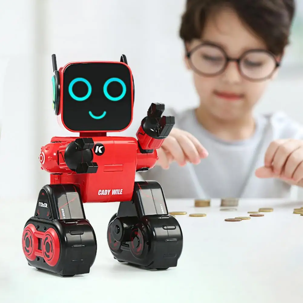 Remote Control Robot Gesture Sensor Coin Bank Gift ABS Multi Functional Intellectual Programming Robot for Children
Remote Control Robot Gesture Sensor Coin Bank Gift ABS Multi Functional Intellectual Programming Robot for Children