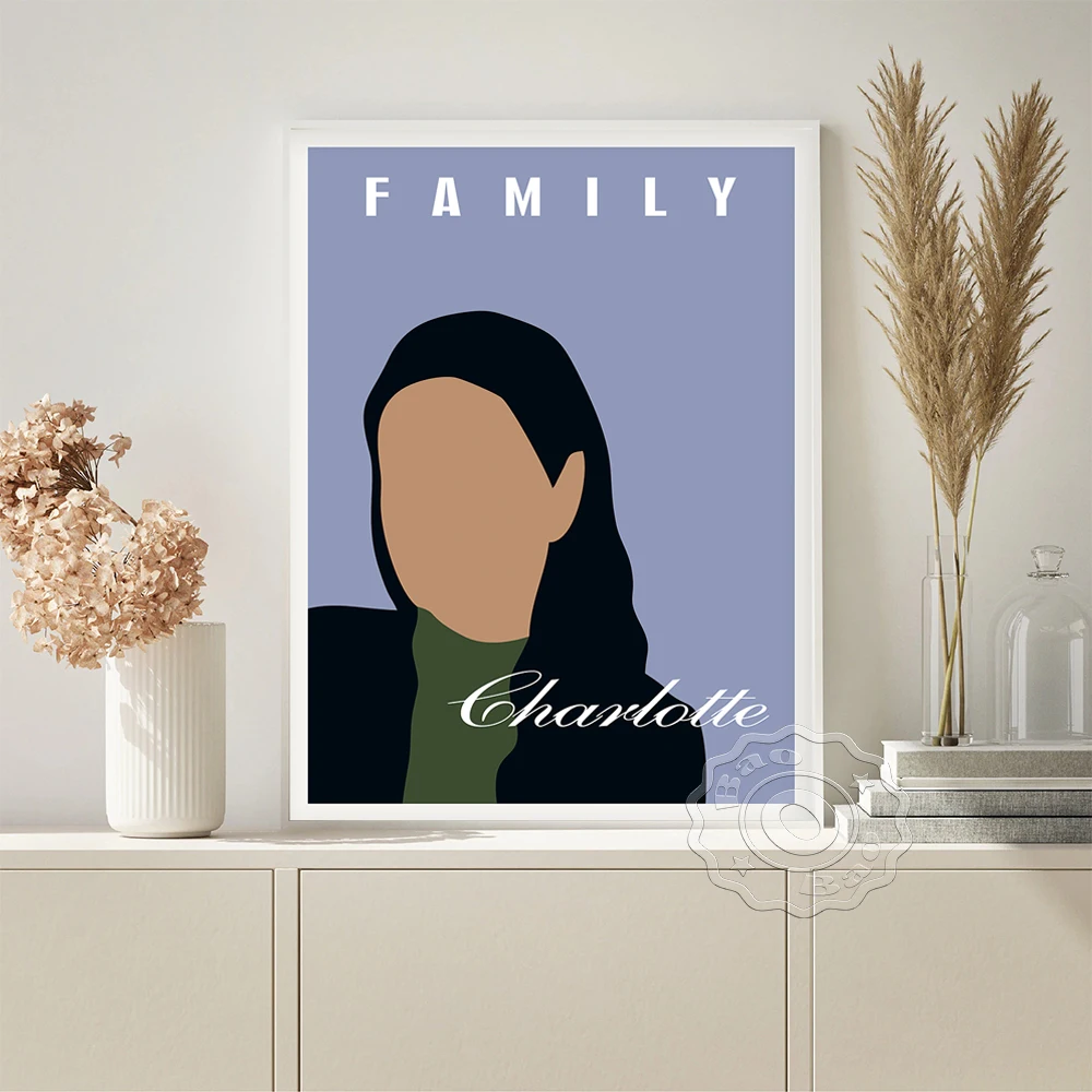 Family Text Typography Art Prints Poster Woman Portrait Modern Canvas Painting Minimalist Wall Stickers Living Room Home Decor
Family Text Typography Art Prints Poster Woman Portrait Modern Canvas Painting Minimalist Wall Stickers Living Room Home Decor