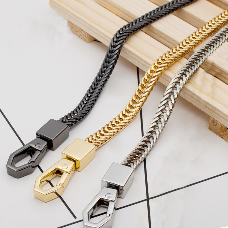 DIY 40 см 160 золотой серебряный пистолет черный 7 мм Сумка через плечо ремешки на