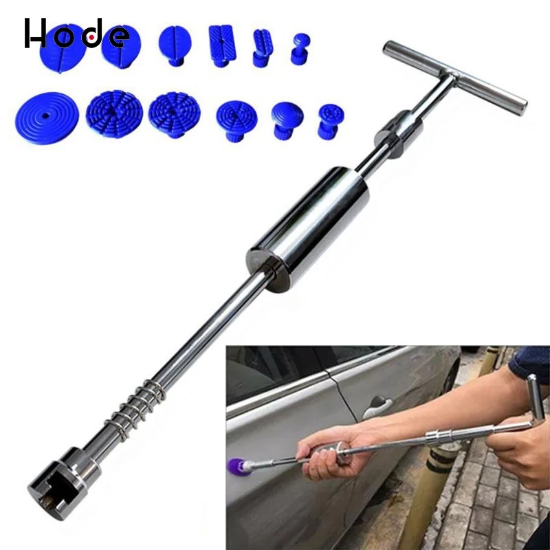 Car Dent Repair Puller Suction Cup Bump 2 in 1 Slide Hammer Reverse Hammer Glue Tabs Suction Cups Car Repair Tools
Car Dent Repair Puller Suction Cup Bump 2 in 1 Slide Hammer Reverse Hammer Glue Tabs Suction Cups Car Repair Tools