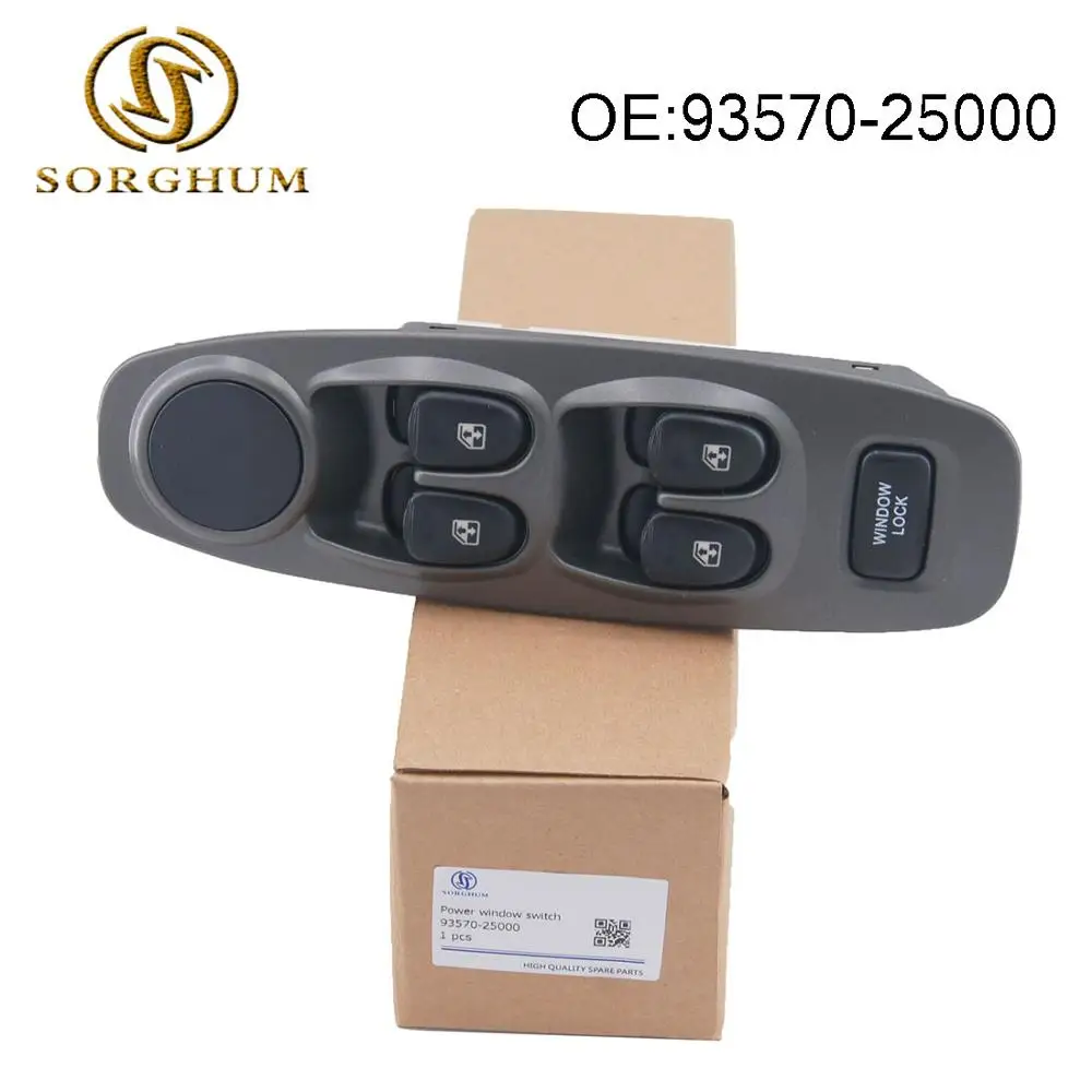 93570-25000 Electric Driver Side Left Power Master Window Switch Lifter Fit For Hyundai Accent 2000-2005
93570-25000 Electric Driver Side Left Power Master Window Switch Lifter Fit For Hyundai Accent 2000-2005