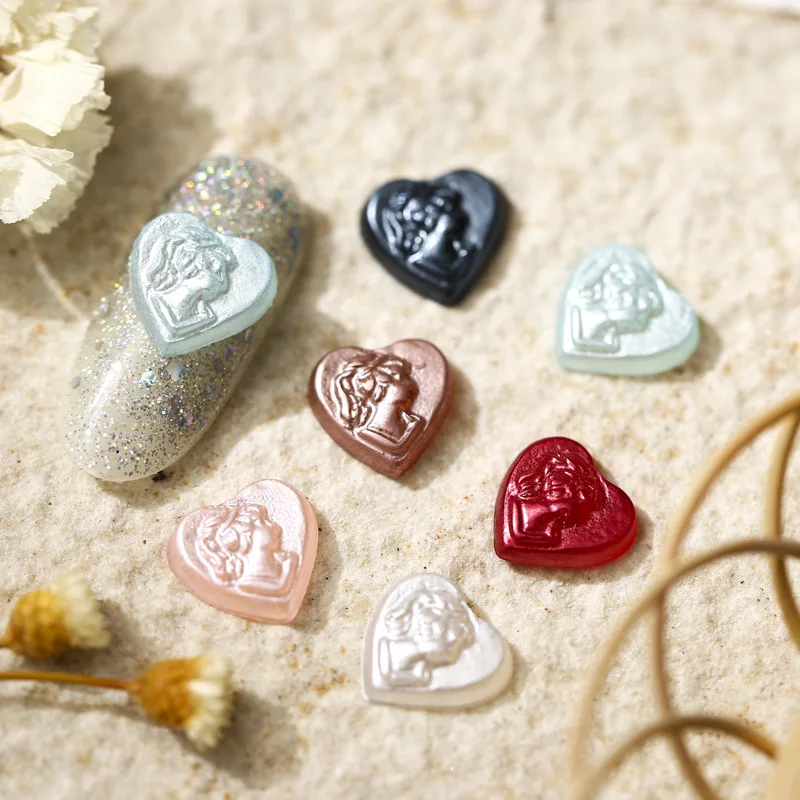 20Pcs 10mm Heart Nail Art Charms Girls Pattern Relief Luxury Resin Stones Pendant Gel Polish Nail Stones For Manicure Jewelry
20Pcs 10mm Heart Nail Art Charms Girls Pattern Relief Luxury Resin Stones Pendant Gel Polish Nail Stones For Manicure Jewelry
