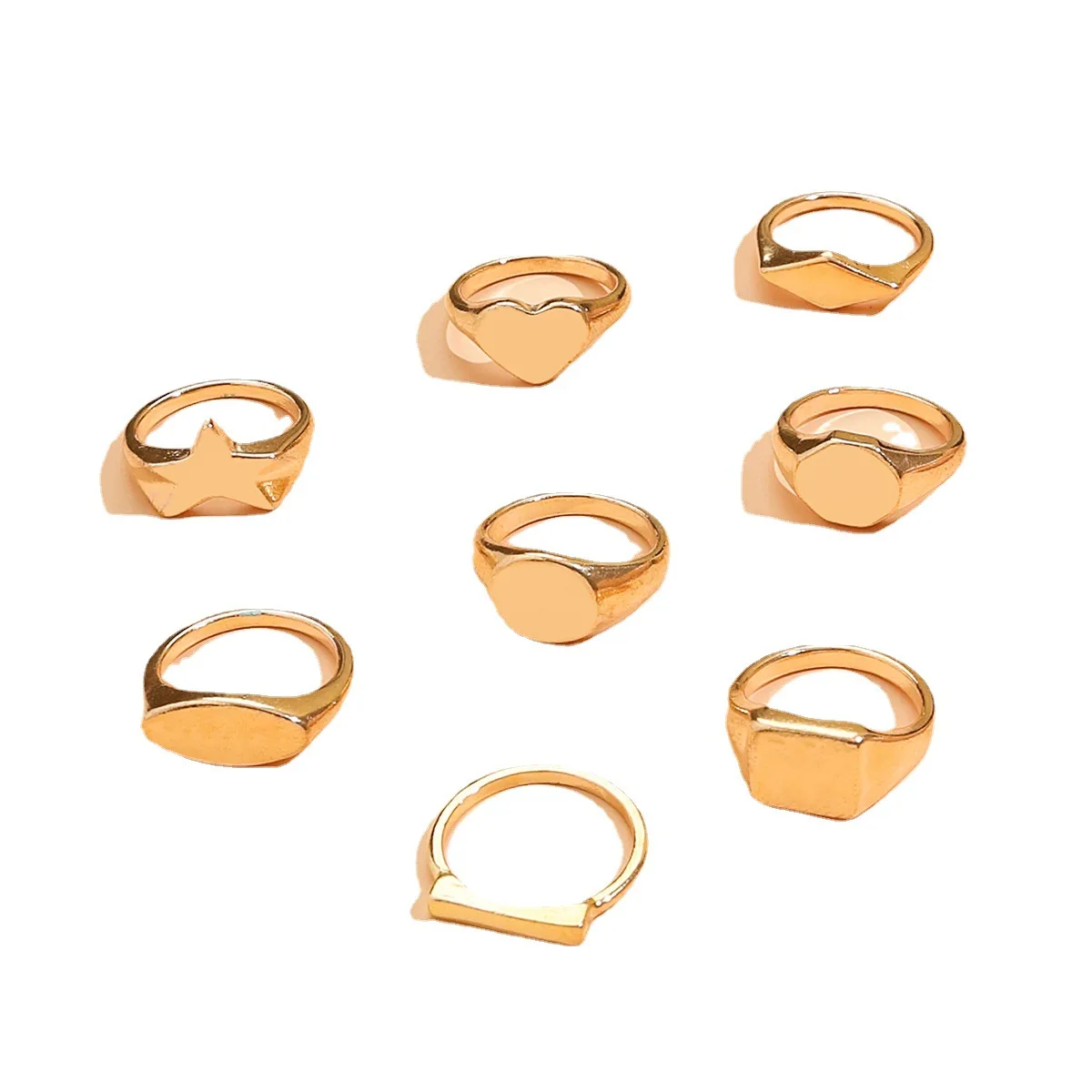 8 Pcs/Set Fashion Jewelry Rings Set Love Square Star Circle Women Finger Ring For Girl Lady Party Wedding Gifts
8 Pcs/Set Fashion Jewelry Rings Set Love Square Star Circle Women Finger Ring For Girl Lady Party Wedding Gifts