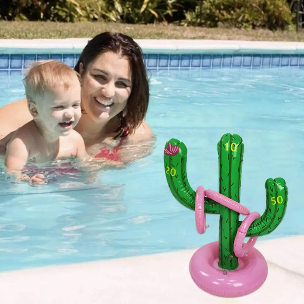 Cactus Ring Toss Game Inflatable Cactus With 3 Rings For Family Game Children Gifts Party Playing Toys Friends Kids Game Toy 
Cactus Ring Toss Game Inflatable Cactus With 3 Rings For Family Game Children Gifts Party Playing Toys Friends Kids Game Toy
