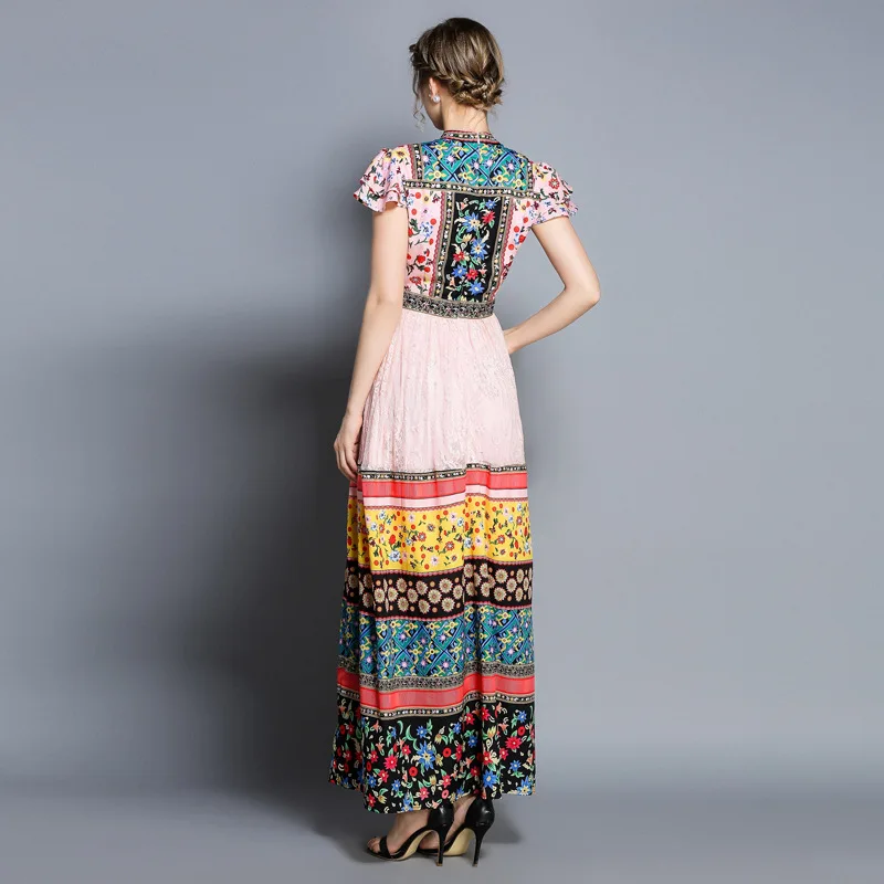 Floral Print Bohemian Dress Women 2021 Long Casual Plus Size Dresses Summer Woman Short Sleeve Girls Beach Maxi Dress Women
Floral Print Bohemian Dress Women 2021 Long Casual Plus Size Dresses Summer Woman Short Sleeve Girls Beach Maxi Dress Women