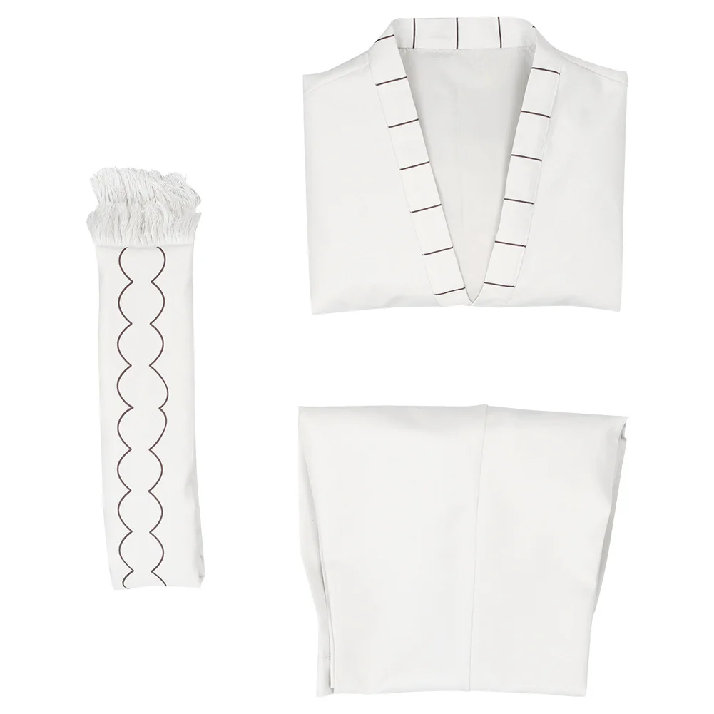 Anime The Promised Neverland Cosplay Costume Emma Norman Ray Adult White Student Uniform Top pants Anime Cosplay Wig Scarf Set
Anime The Promised Neverland Cosplay Costume Emma Norman Ray Adult White Student Uniform Top pants Anime Cosplay Wig Scarf Set