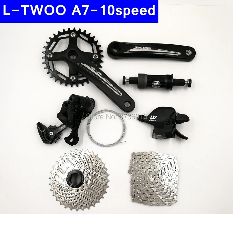 L TWOO A7 10sp Groupset горный велосипед 30 скоростей переключатель передач колесо