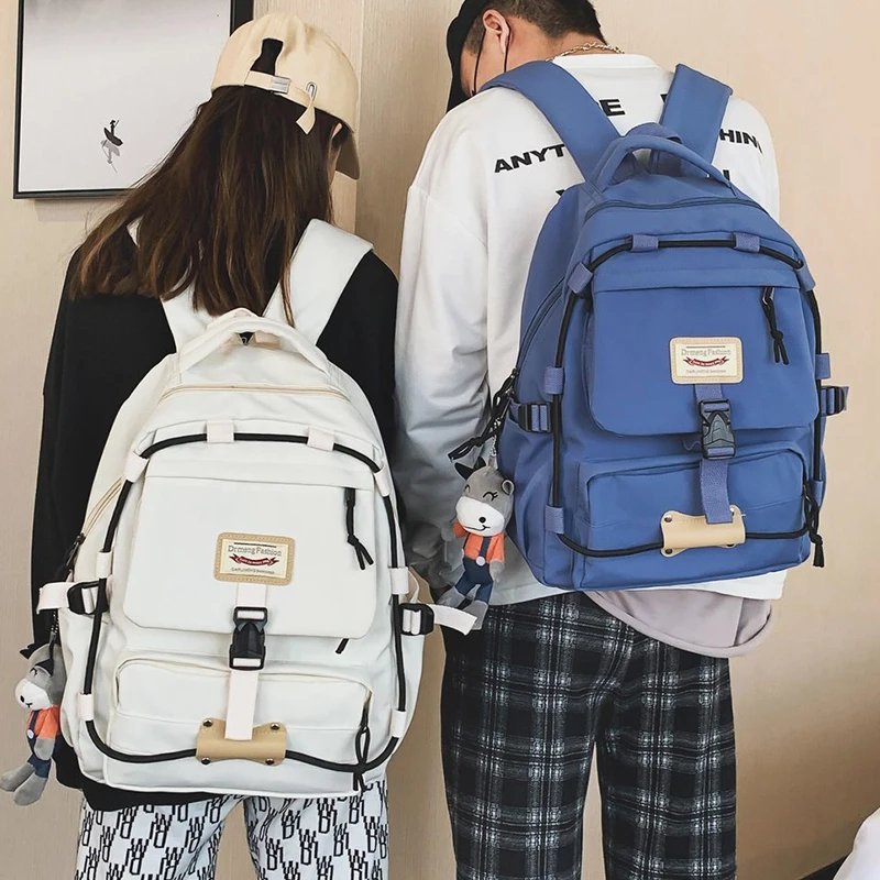 Student Female Multi Pocket Backpacks Cute Nylon Women School Bags Girl Fashion Backpack Kawaii Travel Book Bag Teenage 2021 56
Student Female Multi Pocket Backpacks Cute Nylon Women School Bags Girl Fashion Backpack Kawaii Travel Book Bag Teenage 2021 56