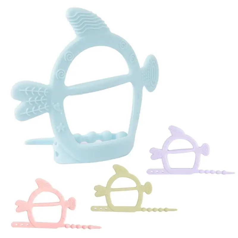 New Baby Silicone Teethers Toy Molar Stick Children Solid Color Teether Gloves Baby Boy Girl Care Safe Non-toxic
New Baby Silicone Teethers Toy Molar Stick Children Solid Color Teether Gloves Baby Boy Girl Care Safe Non-toxic