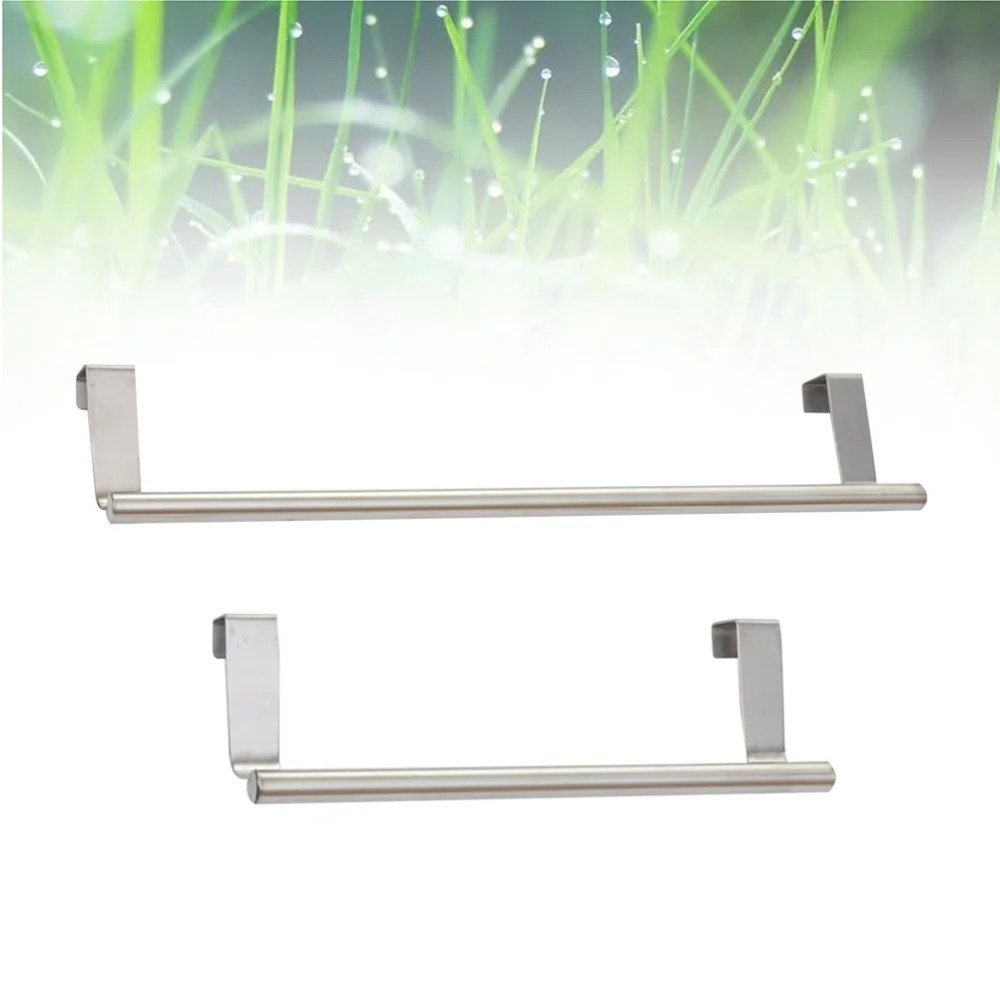 Stainless Steel Over the Door Towel Bar Brushed Towel Hanger Over Cabinet Kitchen Dish Towel Bar Rack Small Size
Stainless Steel Over the Door Towel Bar Brushed Towel Hanger Over Cabinet Kitchen Dish Towel Bar Rack Small Size