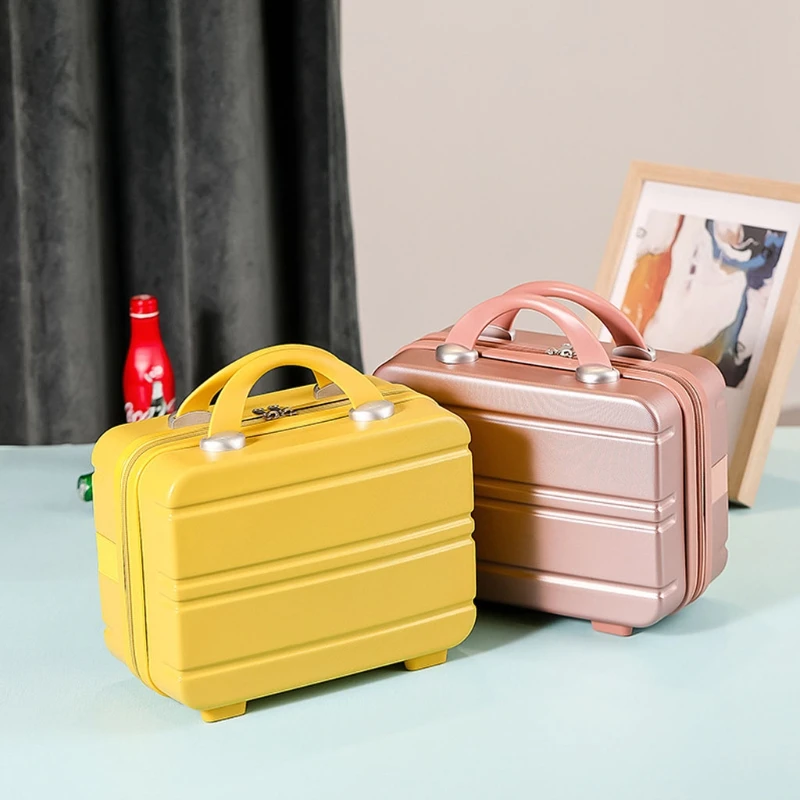 Mini Travel Hand Luggage Cosmetic Case Small Portable Carrying Pouch Cute Suitcase for Makeup Multifunctional Storage Organizer
Mini Travel Hand Luggage Cosmetic Case Small Portable Carrying Pouch Cute Suitcase for Makeup Multifunctional Storage Organizer