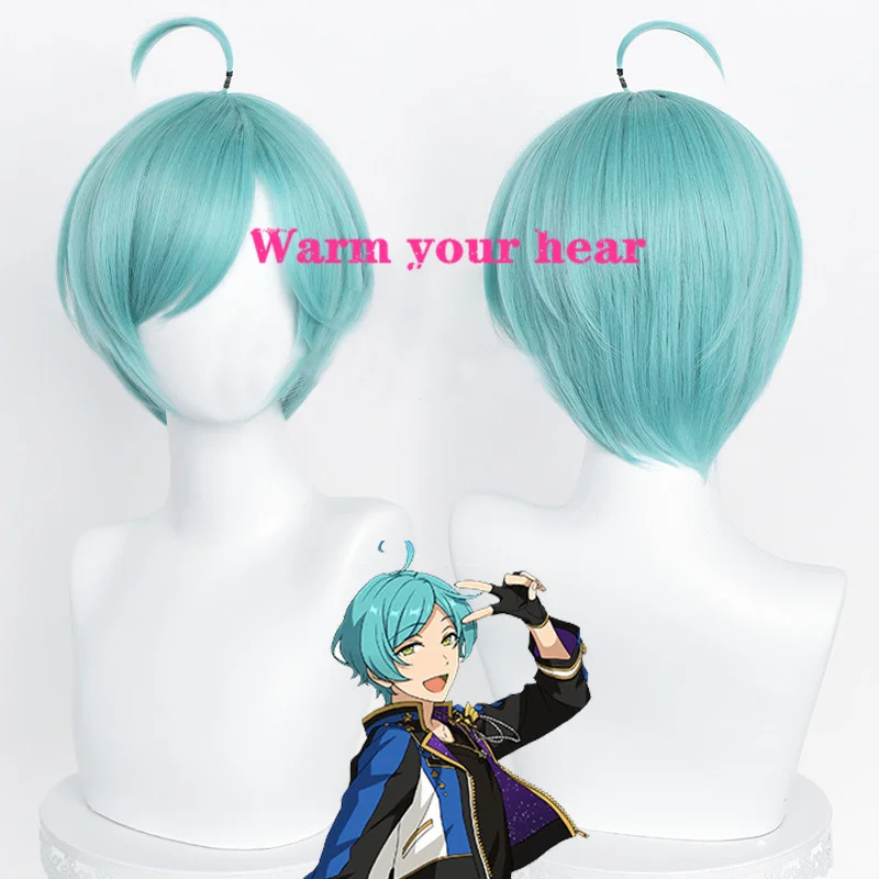 ES Shinkai Kanata Lake Blue Short 30cm Cosplay Wigs Heat Resistant Synthetic Hair For Halloween Wigs + a wig cap
ES Shinkai Kanata Lake Blue Short 30cm Cosplay Wigs Heat Resistant Synthetic Hair For Halloween Wigs + a wig cap