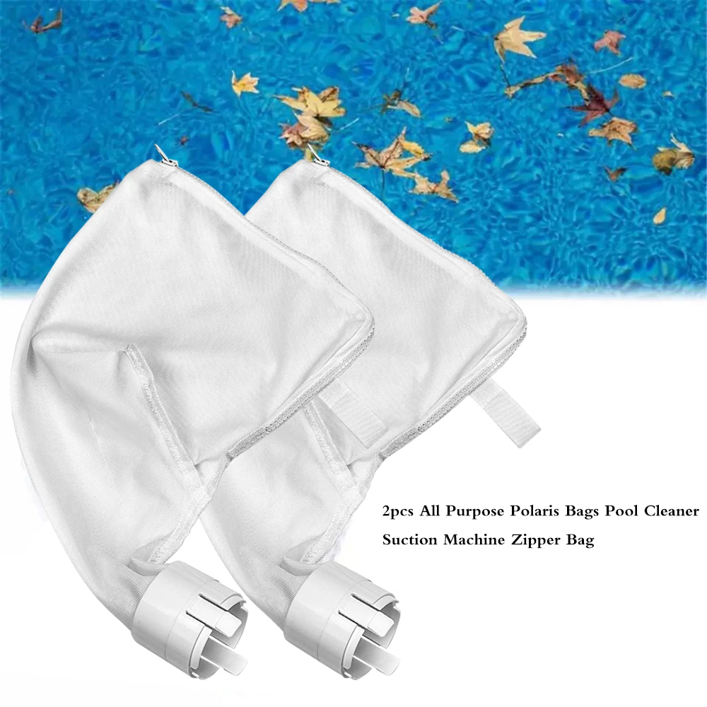2Pcs Multipurpose Swimming Pool Filter Bag Pool Vacuum Head Bag All Purpose Polaris Bag Pool Cleaner Suction Machine Zipper Bag
2Pcs Multipurpose Swimming Pool Filter Bag Pool Vacuum Head Bag All Purpose Polaris Bag Pool Cleaner Suction Machine Zipper Bag