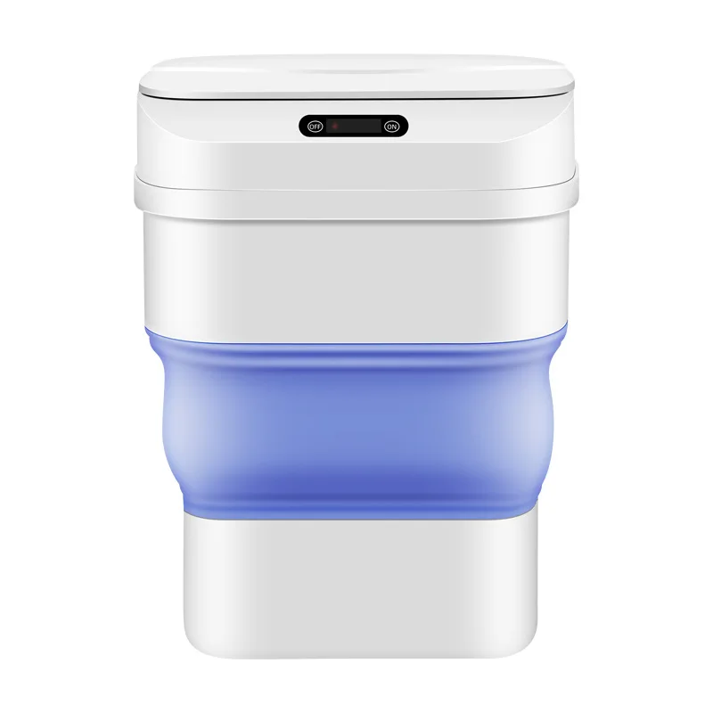 Folding trash can indoor automatic low noise sanitary bucket with cover induction type household kitchen toilet
Folding trash can indoor automatic low noise sanitary bucket with cover induction type household kitchen toilet