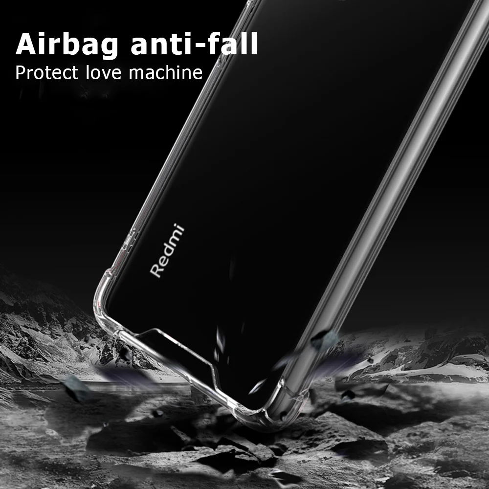 Case For Xiaomi Redmi K40 Pro Mi 10T Pro 5G Note 10 Pro Max Mi 11 Airbag Anti-fall Transparent Case Back Cover For Xiaomi K40Pro
Case For Xiaomi Redmi K40 Pro Mi 10T Pro 5G Note 10 Pro Max Mi 11 Airbag Anti-fall Transparent Case Back Cover For Xiaomi K40Pro