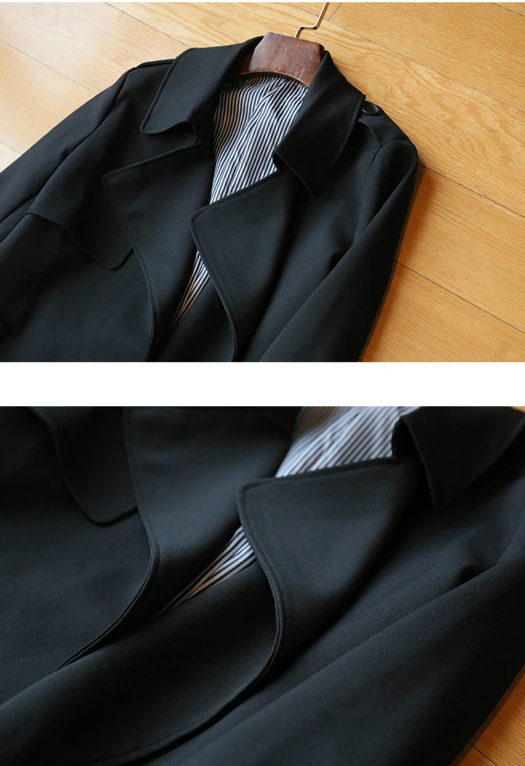 England Style 2020 Autumn Winter Thick Warm Sheer Windbreaker Long Sleeve Open Stitch Blazer Casual Elegant Trench Coat Women
England Style 2020 Autumn Winter Thick Warm Sheer Windbreaker Long Sleeve Open Stitch Blazer Casual Elegant Trench Coat Women