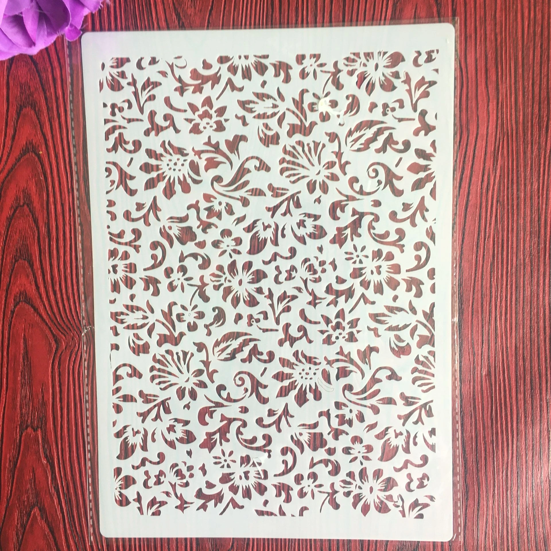 CraftArtGo DIY flower Stencils Painting Scrapbook Coloring Cake decorating sugar powder sieve printing mold printing table
CraftArtGo DIY flower Stencils Painting Scrapbook Coloring Cake decorating sugar powder sieve printing mold printing table