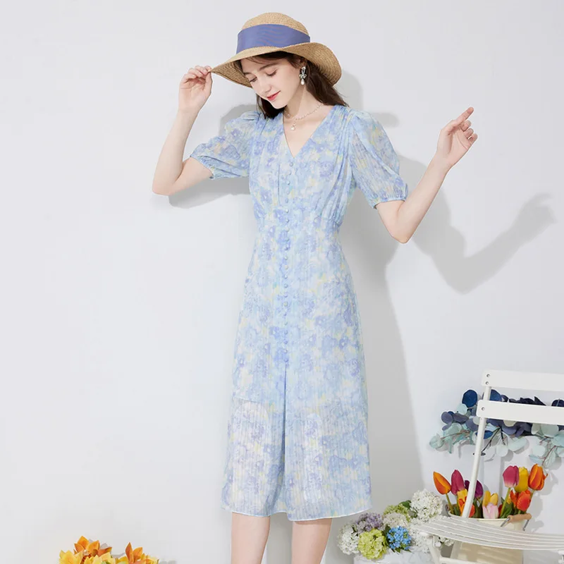 Summer Dress Female Floral Dress Casual Women's Dresses Button Short Sleeve Dresses Summer 2021 Ladies Woman Summer Beach Dress 
Summer Dress Female Floral Dress Casual Women's Dresses Button Short Sleeve Dresses Summer 2021 Ladies Woman Summer Beach Dress