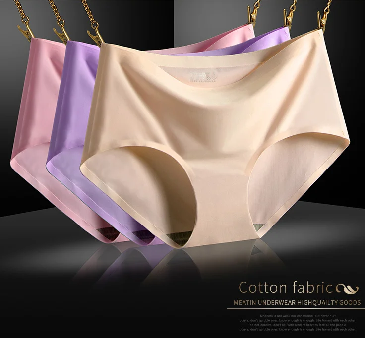 3Pcs Women's Underwear Cotton Seamless Stripes Panties Soild Color Skin- friendly Lingerie Woman Panty Low Waist M-XXL Plus Size
3Pcs Women's Underwear Cotton Seamless Stripes Panties Soild Color Skin- friendly Lingerie Woman Panty Low Waist M-XXL Plus Size