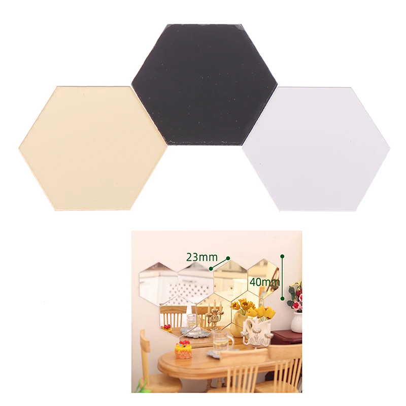 1:12 Dollhouse Miniature Mini Hexagonal Mirror Model Furniture Decor Doll House Accessorie 23*40MM
1:12 Dollhouse Miniature Mini Hexagonal Mirror Model Furniture Decor Doll House Accessorie 23*40MM