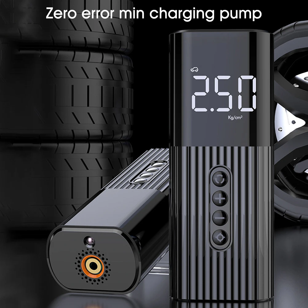 Portable Tire Inflator LED Display Rechargeable SUVs Balls Copper Cylinder Digital Bicycles Car Inflatable Pump Emergency 12V
Portable Tire Inflator LED Display Rechargeable SUVs Balls Copper Cylinder Digital Bicycles Car Inflatable Pump Emergency 12V
