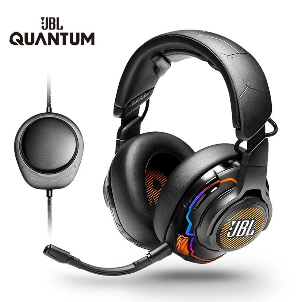 Профессиональная игровая гарнитура JBL Quantum ONE наушники с объемным звуком микрофон
